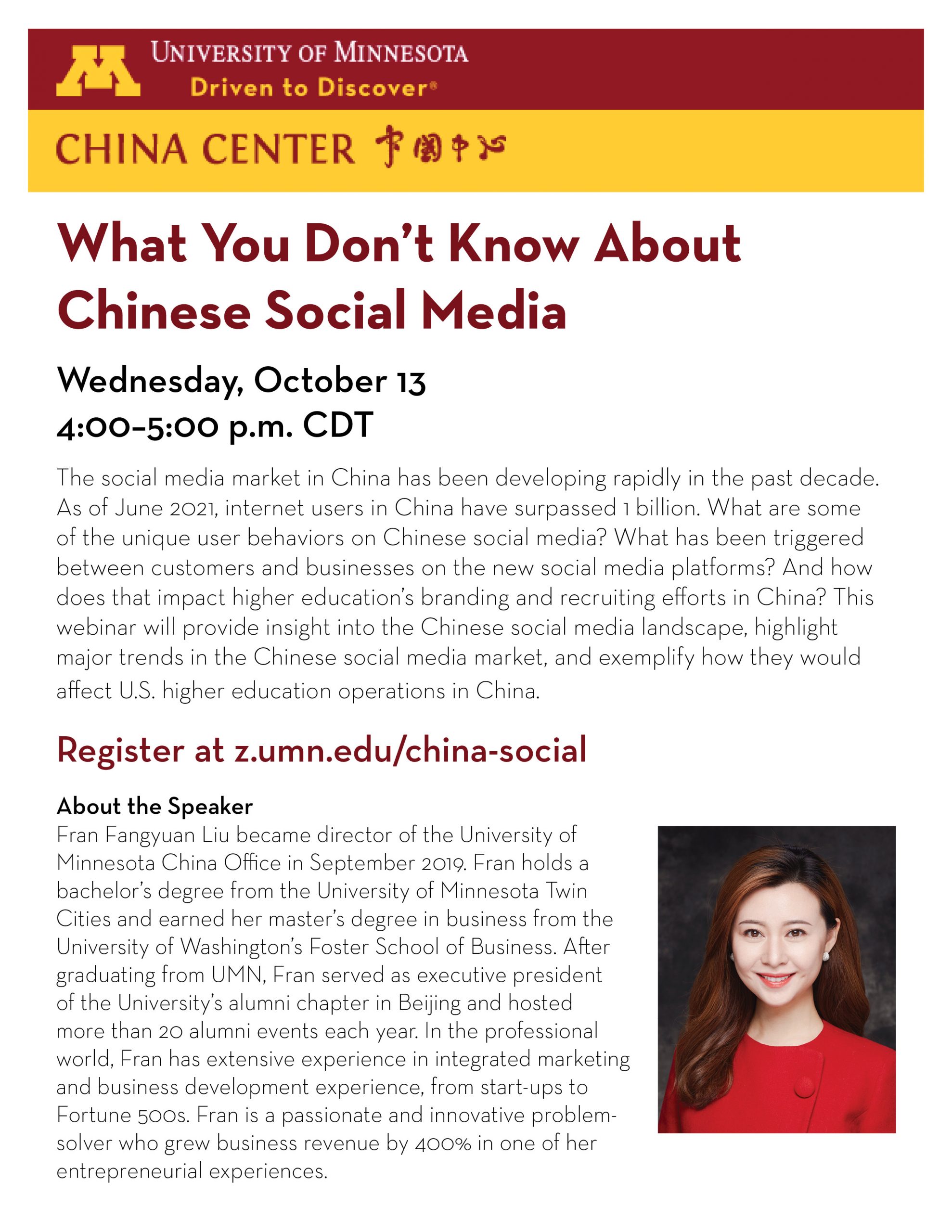 Liu webinar flyer